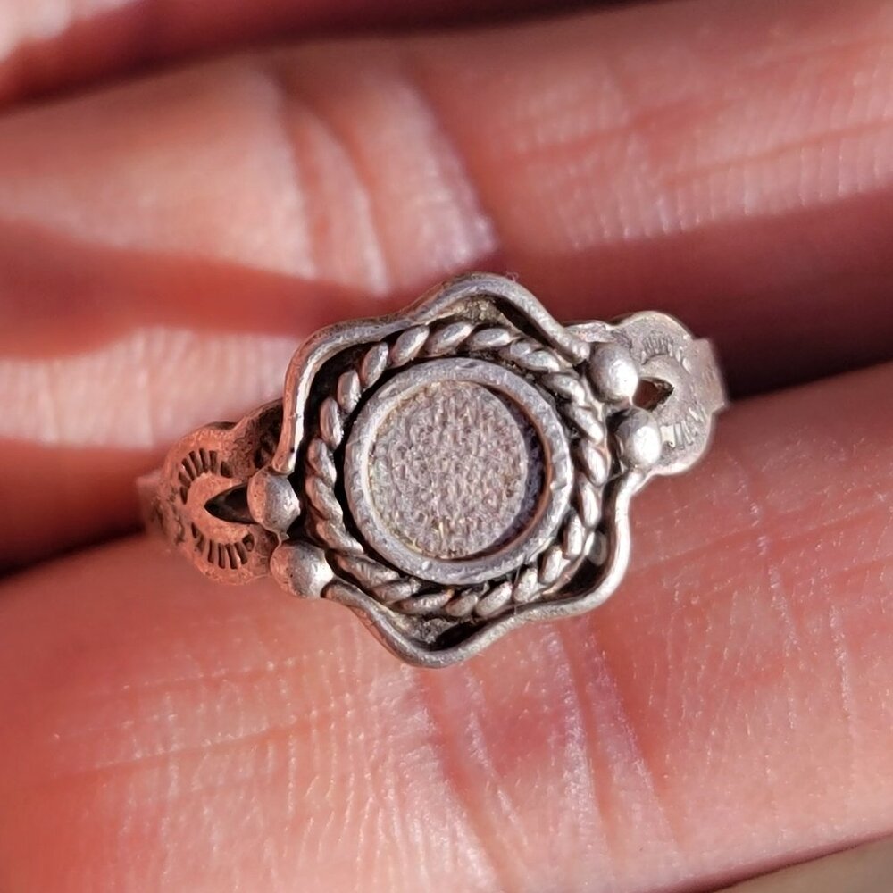 Vintage Solid 925 Sterling Silver Native American… - image 2